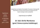 Wykład: Antychryst w literaturze pseudokanonicznej średniowiecznej Bułgarii